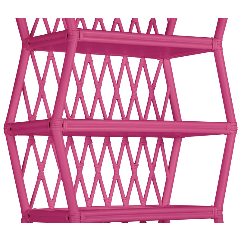 Bibliothèque étagère Newtown H 80,5 "x l 36", Rose millennial