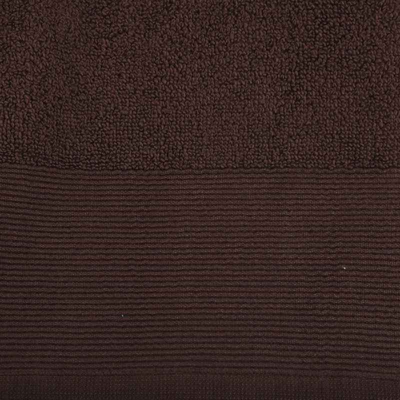 Harbin Cotton Plush Bath Sheet, Chocolate