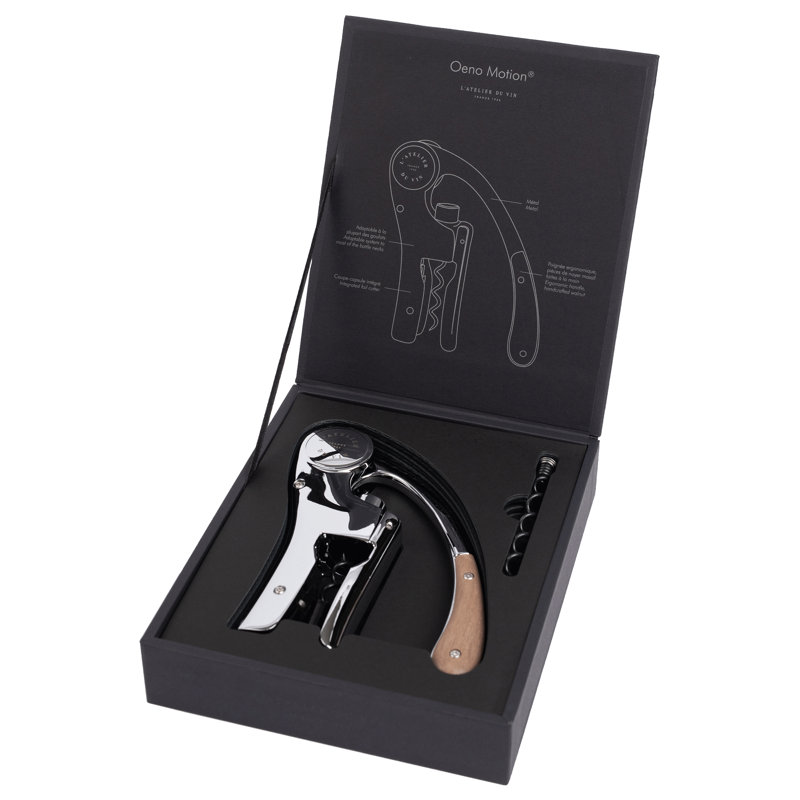 Oeno Motion Wood Corkscrew