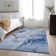 Premium Machine Washable Cerrito AMF521 Blue Rug