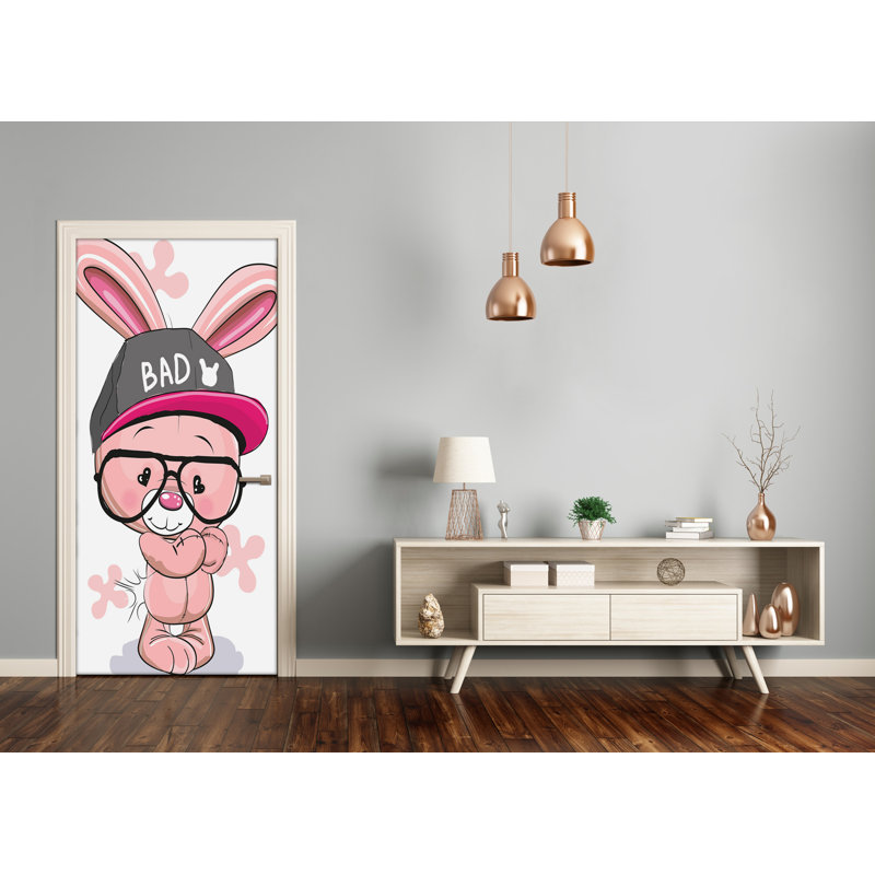 Rabbit The Cap Door Decal