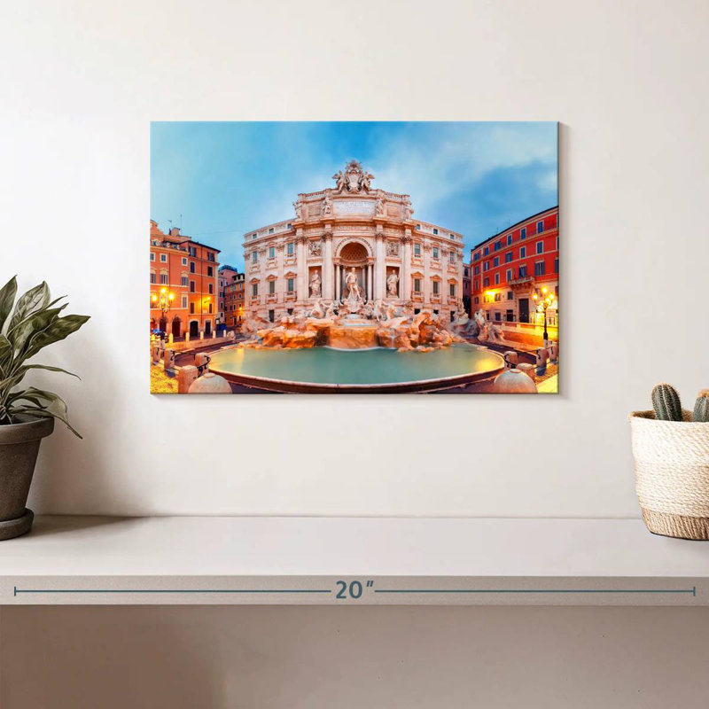 Ravi Fontana Di Trevi, 8" H x 12" W