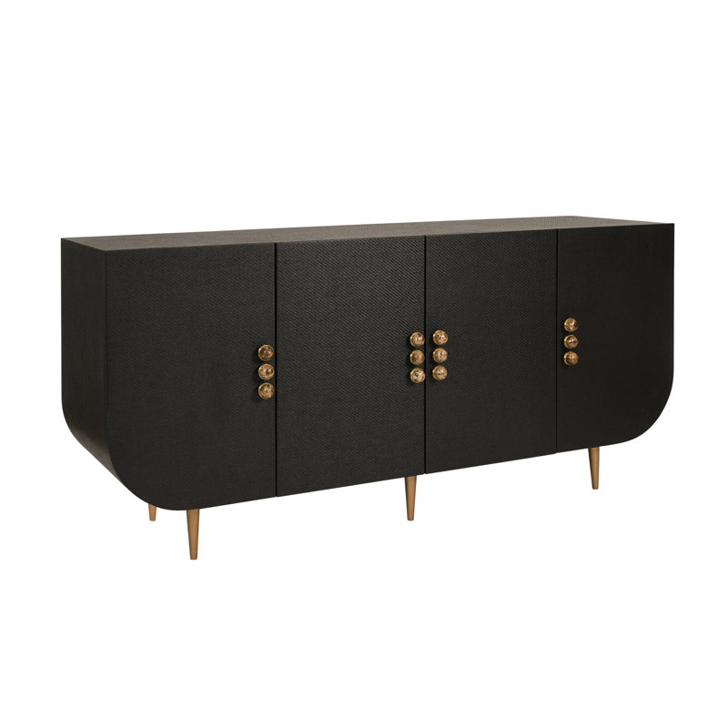72'' W Sideboard, Black