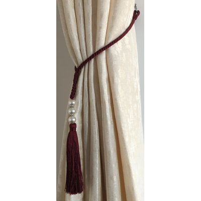 Breccan Fabric 2 cm Curtain Holdback/Tieback