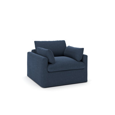 Luna Slipcovered Chair and a Half by Birch Lane