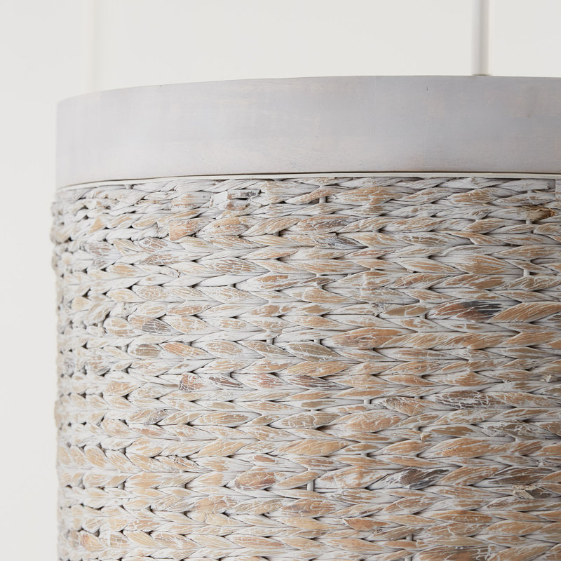 4 - Light Cluster Pendant, Chalk Wash