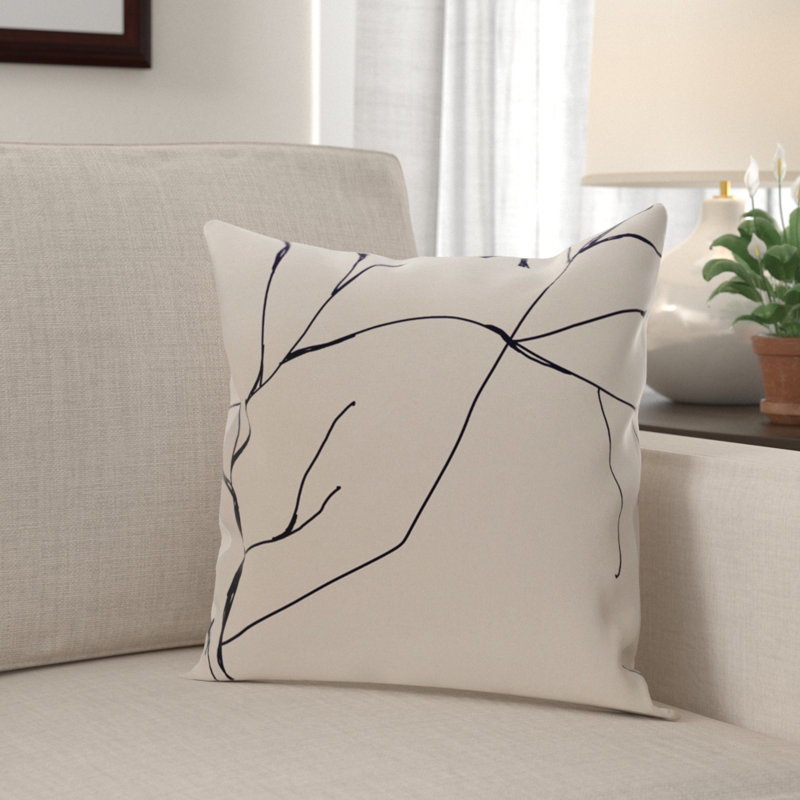 Reversible Throw Pillow, 18"x18", Original