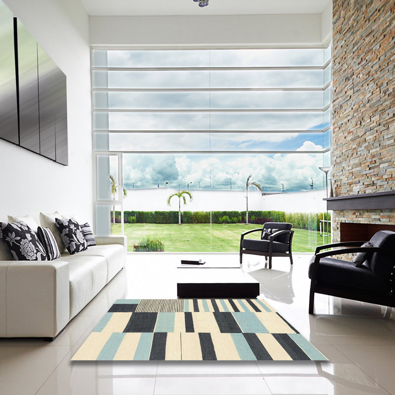 Aliena Abstract Indoor Rug, Square 8'