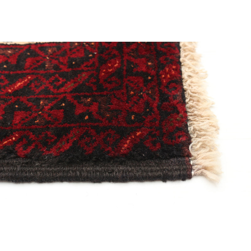 One-of-a-Kind 3'3" X 6'3" New Age Wool Area Rug in Cream