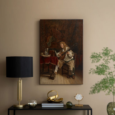 The Musician - Gallery, toile tendue par Jean-Louis-Ernest Meissonier