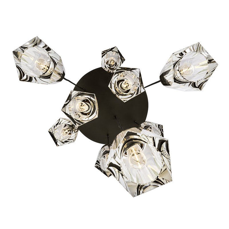 Cosette 9 - Light Pendant, Black Oxide