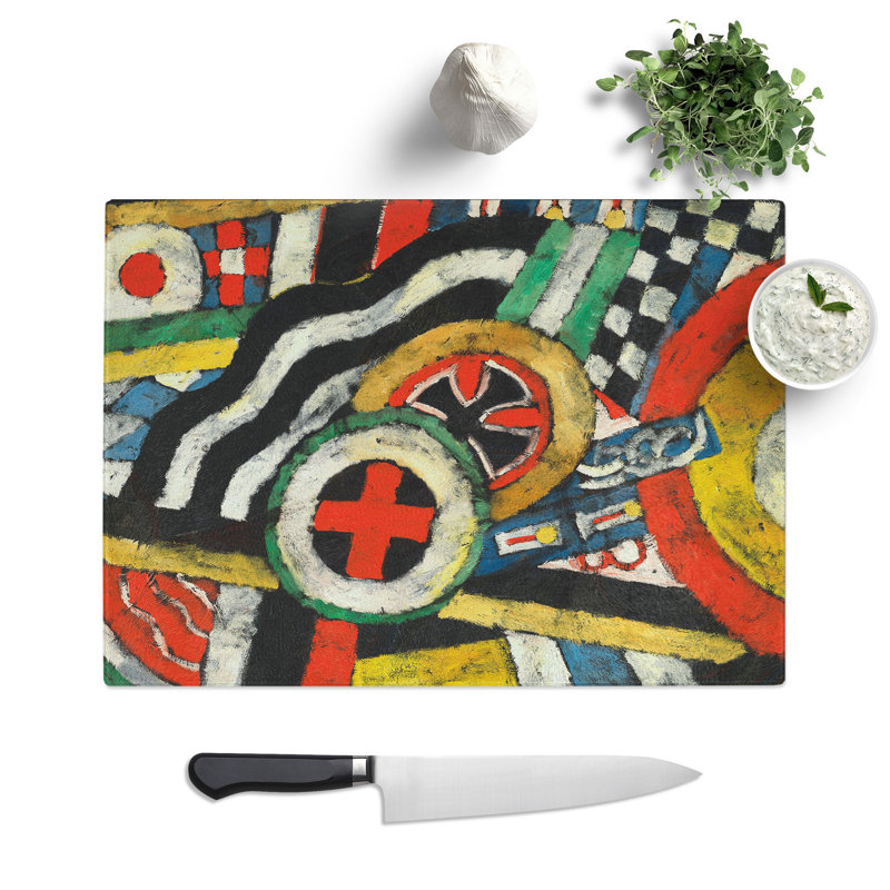 Painting No.5 by Marsden Hartley Chopping Board, 0.4cm H x 28.5cm W x 39cm L