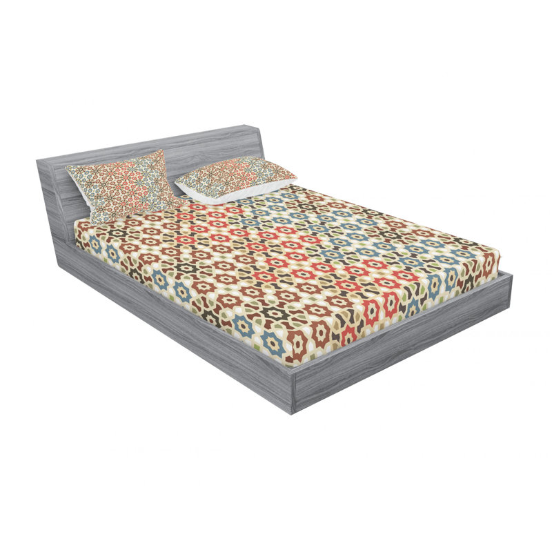 Microfiber Sheet Set, Queen Sheet Set with Fitted Sheet