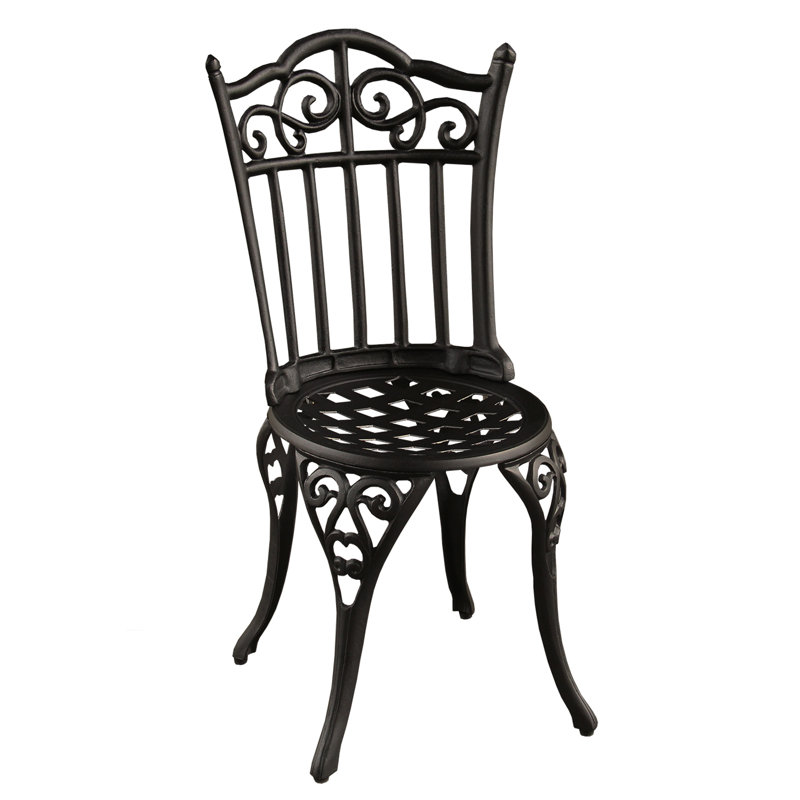 Caseville 2 - Person Patio Dining Set Umbrella Hole Included Round Table