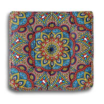 Handmade Thick Floor Pillow Cushion For Fireplace Yoga Living Room Sitting