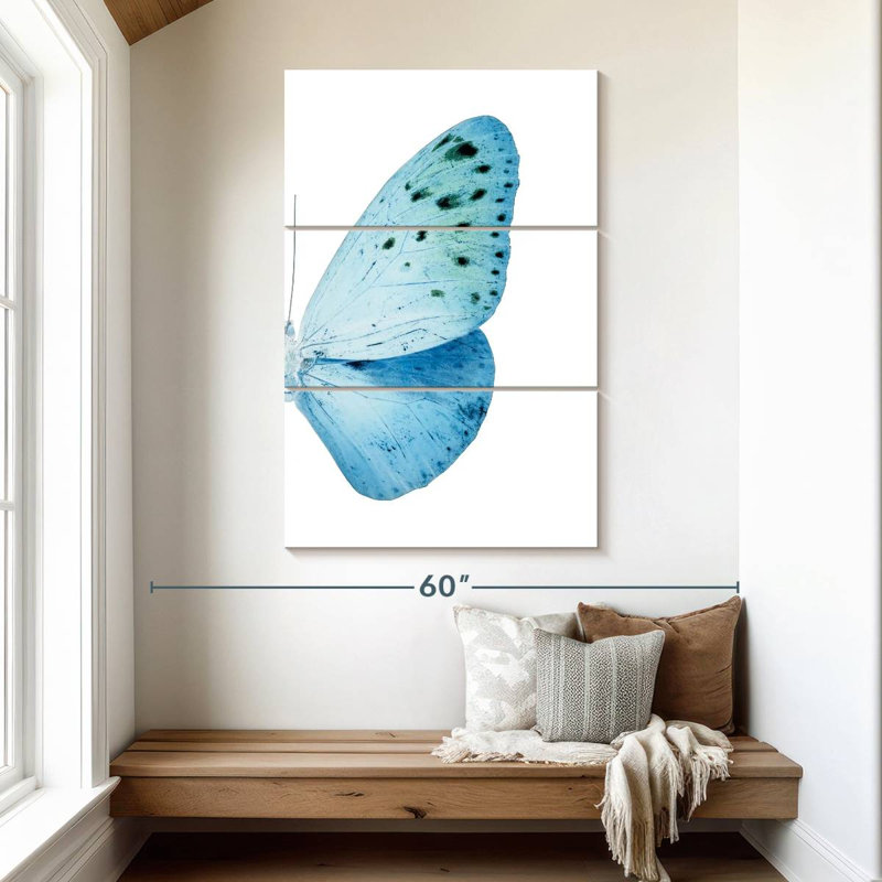 Brampt Miss Butterfly Euploea X-Ray, 50" H x 32" W