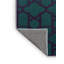 Tapis bleu en treillis lavable à la machine-1834779223