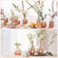 Ensemble de 20 vases à fleurs en verre pour petits centres de table en verre rustique pour table de mariage Décoration de Noël-593332406