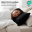 Ensemble de 2 taies décoratives matelassées à motif carré en microfibre brossé à double bordure avec bords passepoilés Southano-399142846-399142833