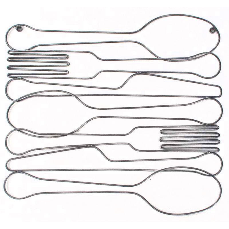 Art for the Home Dinner Time Metal Wall Art