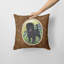 Coussin décoratif intérieur/extérieur affenpinscher