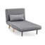 Griswalda 1 Seater Velvet Reclining Futon-1465120203