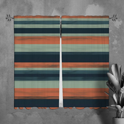 Paire de rideaux obscurcissant en polyester Kimarni