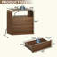Ensemble de chambre à coucher 3 pièces avec commode à 5 tiroirs et tables de chevet-133694383-133694385