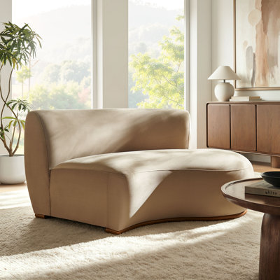 Ruslan 64 " Velvet Loveseat