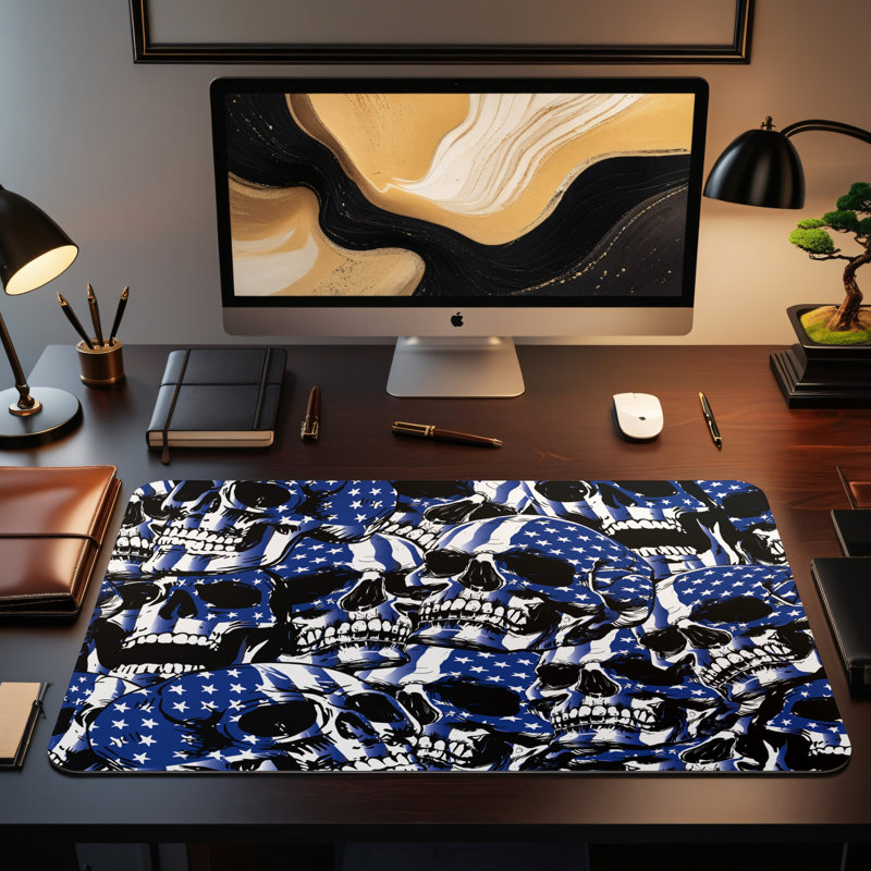 Polyester Desk Pad, 31.5x15.5