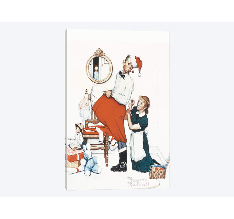 Norman Rockwell - Wrapped Canvas Print, 101.6 cm H x 66.04 cm W x 1.91 cm D