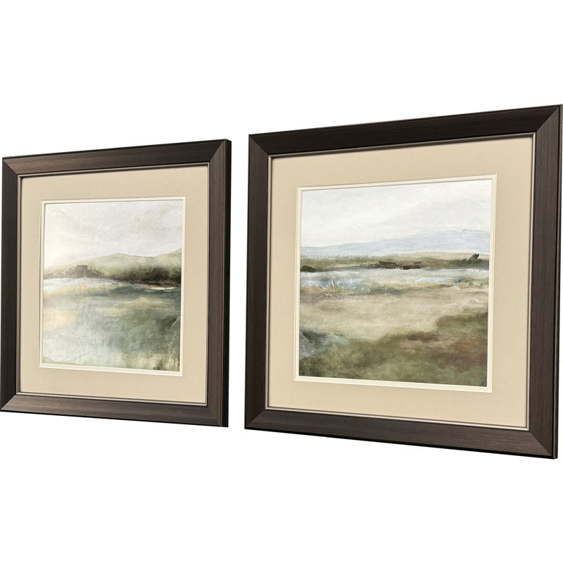 «Tranquil Valley Views», art encadré