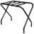 Metal Foldable Luggage Rack Stand with Nylon Belts