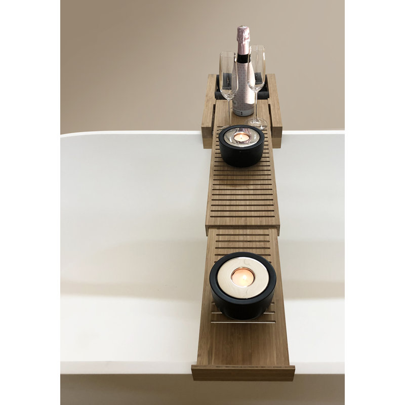 Andrzejewski Bamboo Bath Caddy