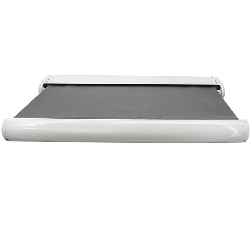 Full Cassette Electric Retractable Patio Awning, Grey, 350cm W x 250cm D