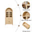 Armoire en dôme, faite de matériaux de haute qualité et de fabrication ancienne, avec un grand espace de rangement-1561301049