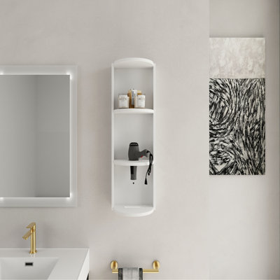 Support de rangement mural de 12 po pour salle de bain 12 po