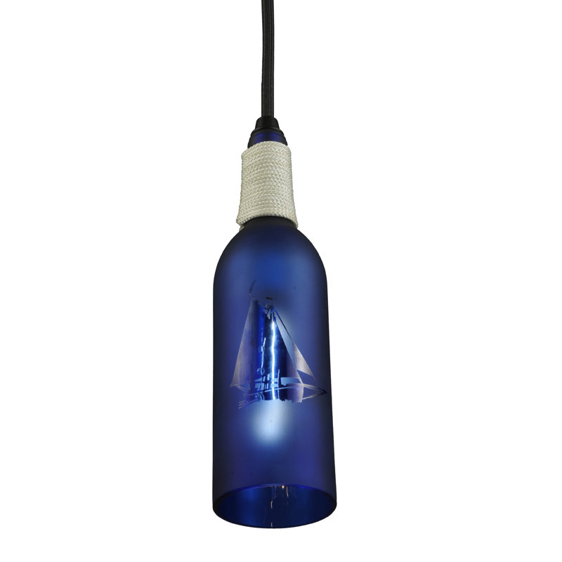 Luminaire à pot simple 1 lumières Sailboat