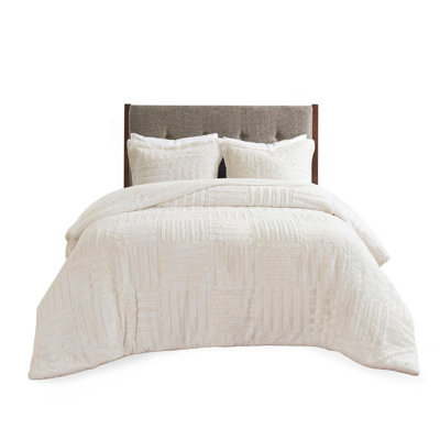 Twin Fur Down Alternative Comforter Mini Set