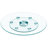 Lazy Susan-Double Layered Rotatable Tempered Glass Table Top