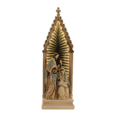 Holy Family Nativity with Ekkolight Arch