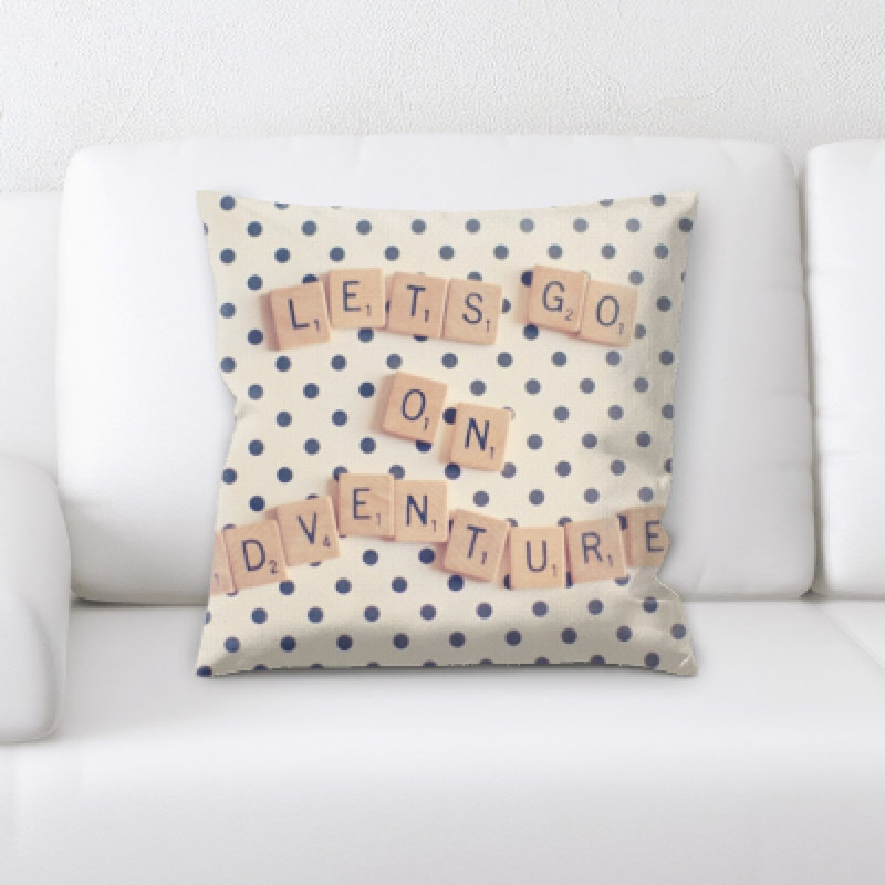 Microsuede Reversible Throw Pillow
