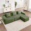 Canapé modulaire 3 places avec repose-pieds Modern