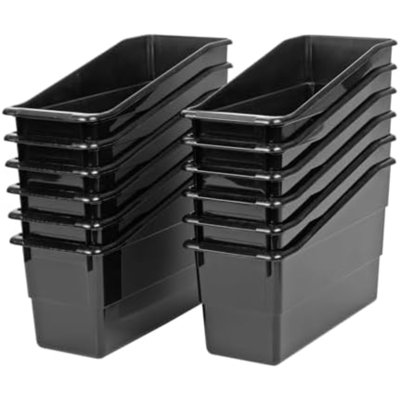 Durable Book And Binder Holders - 12 Pack