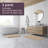 Plymouth Home 2 Piece Bathroom Rug Set - 32x21 Inch and 24x17 Inch Memory Foam Bath Mats with Chenille Shag Top for Stylish Bathroom Decor - Machine Washable Bath Rugs -19700564