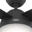 Ventilateur de plafond standard à 4 pales de 44 po avec lumières et télécommande Dempsey-56213874