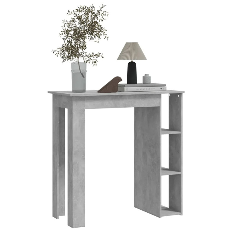 Isaiu Dining Table, Concrete Grey