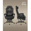 Metro Lane Adjustable Height PC & Racing Game Chair in Black