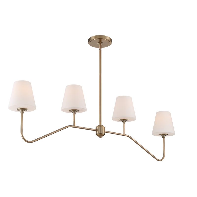 Lane 4-Light Chandelier, Or vibrant