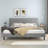 Dajai Upholstered Unfinished Platform Bed-955518761-955523319